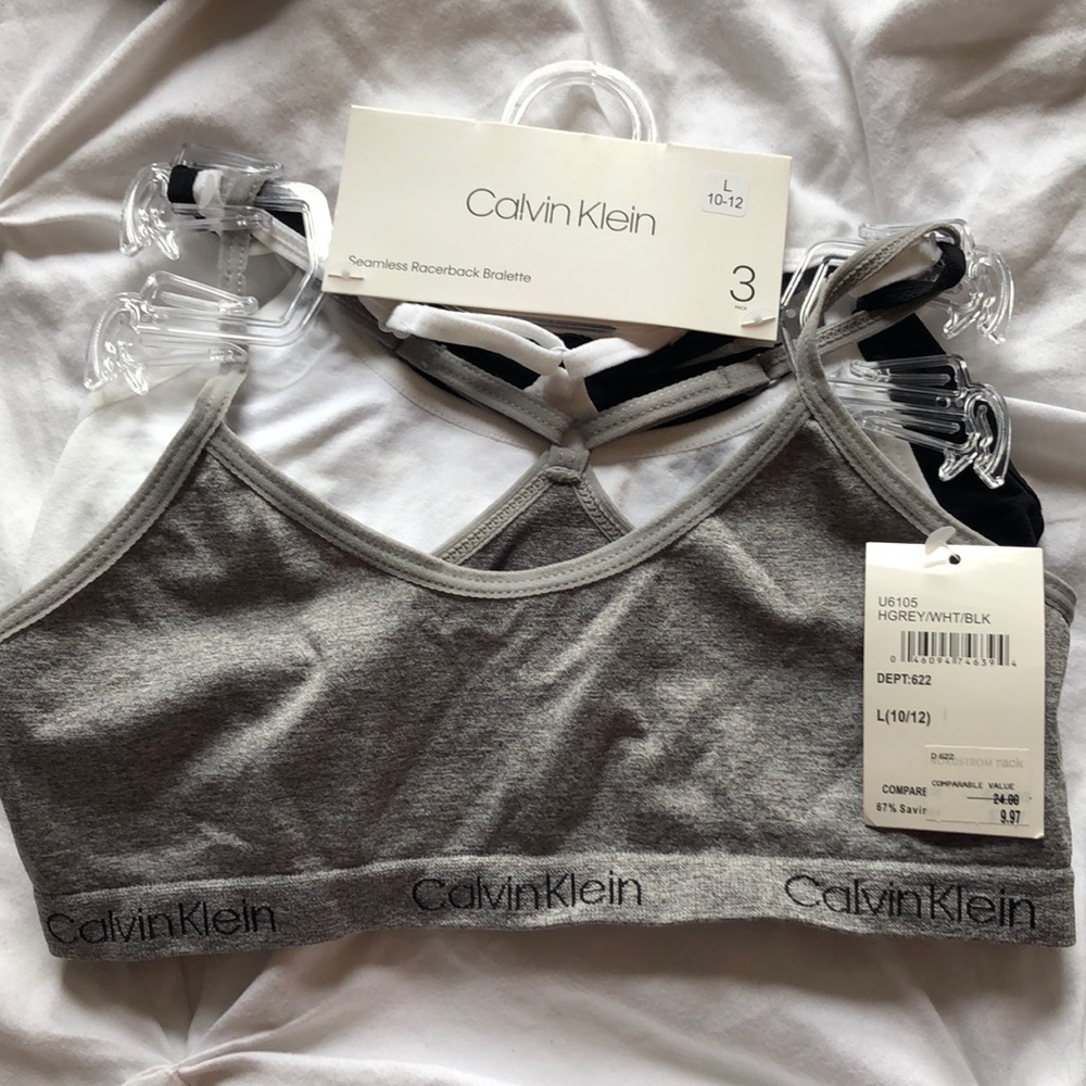 3 pack Calvin Klein bras